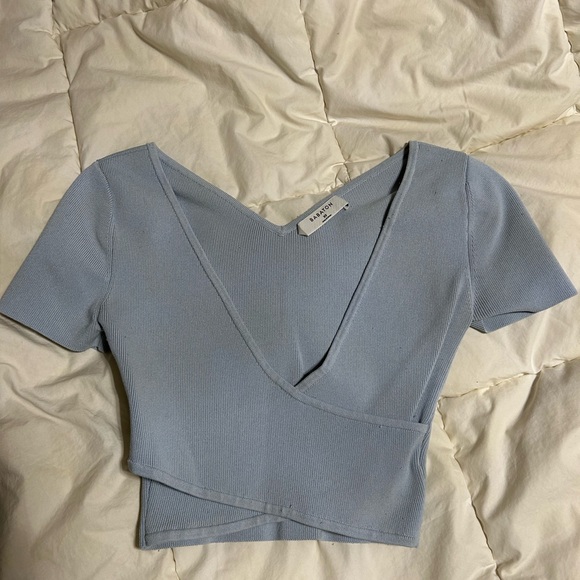 Aritzia Tops - Babaton Sculpt Wrap Top